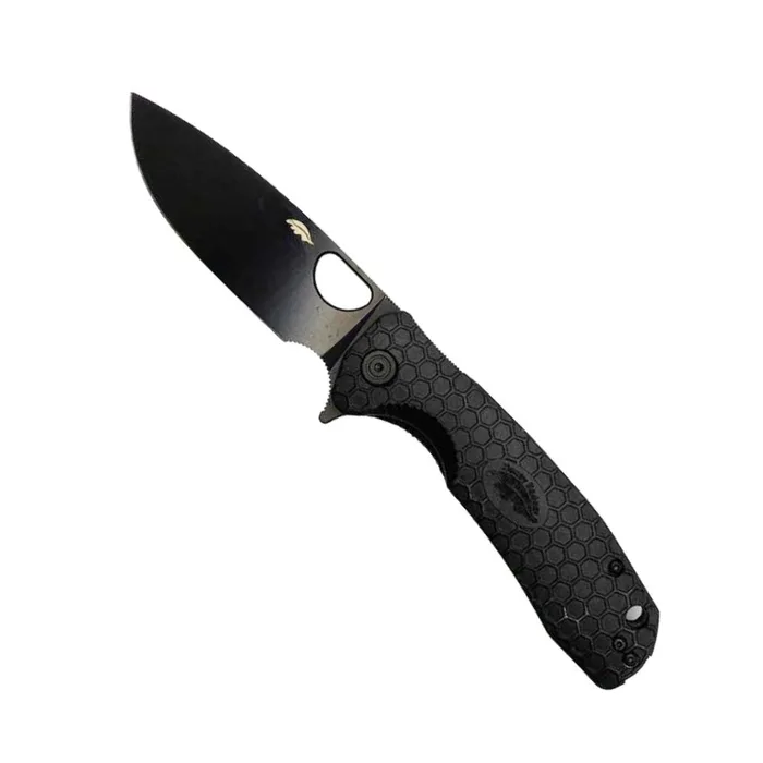 סכין Honey Badger להב ישר מדיום עם ידית בצבע שחור HB1348BB HONEY BADGER