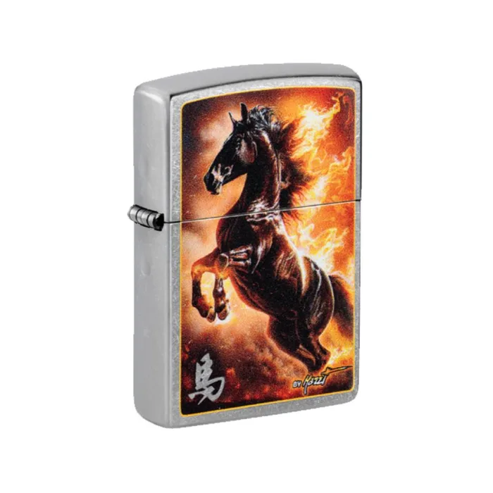 מצת זיפו סוס בוער MAZZI Burning-Horse 347105 ZIPPO