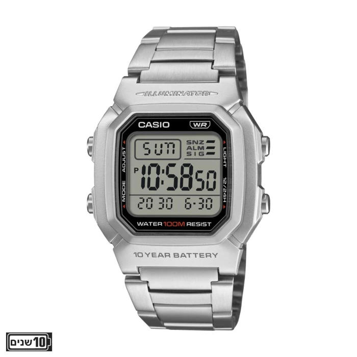 שעון יד קסיו דיגיטלי CASIO W- 800HD-1AV