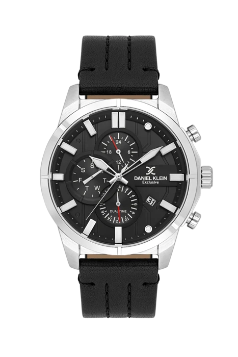 שעון יד אנלוגי Daniel Klein Exclusive DK.1.14414-2 – שחור וכסוף