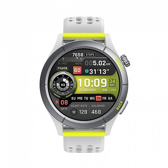 שעון ספורט חכם דגם CHEETAH ROUND GREY יבואן רשמי Amazfit