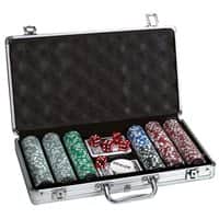 מזוודה ערכת פוקר מקצועי מהודר 300 צ'יפים 3317 Poker