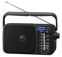רדיו טרנזיסטור קומפקטי ניידת Panasonic RF2400D RADIO פנסוניק