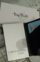 ארנק קשיח TP40109 שחור Tony Perotti עם הגנת RFID לכרטיסי אשראי