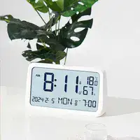 שעון מעורר שולחני חשמלי ענק עם 2 שעונים מעוררים 8316-149