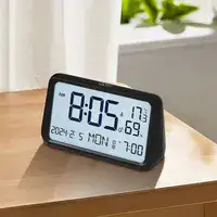 שעון מעורר שולחני חשמלי ענק עם 2 שעונים מעוררים 8316-149
