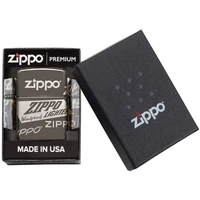 מצת זיפו 6558 LOGO DESIGN 150 ZIPPO