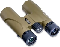 משקפת Carson Stinger 12x32 מ"מ קומפקטית וקלת משקל HW-232, ירוק זית