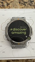 שעון חכם AMAZFIT דגם TREX 3 צבע אפור בהיר
