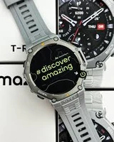שעון חכם AMAZFIT דגם TREX 3 צבע אפור בהיר