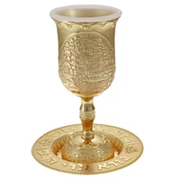גביע קידוש זהב עם רגל 15 סמ 41723