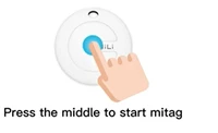 תג איתור חכם שתואם גם ל-iOS וגם ל-Android (מוסמך Apple ו-Google) AIRFINDER 5345