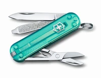 אולר קלאסי קטן VICTORINOX ירוק שקוף 0.6223.T24G