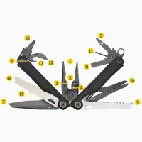 אולר רב תכליתי 833334 WAVE ALPHA OBSIDIANE שחור LEATHERMAN