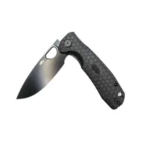 סכין Honey Badger להב ישר מדיום עם ידית בצבע שחור HB1348BB HONEY BADGER