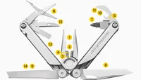 אולר רב תכליתי LEATHERMAN CURL 832932