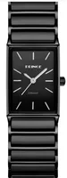 שעון יד אנלוגי קרמיקה לאישה PRINCE VERONA BLACK