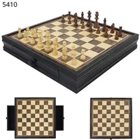 משחק שחמט מהודר 48X51ס"מ שתי מגירות 5410