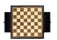 משחק שחמט מהודר 48X51ס"מ שתי מגירות 5410