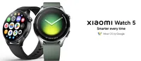 שעון ספורט חכם ומתקדם שיאומי דגם Xiaomi Watch 5 בצבע שחור או ירוק
