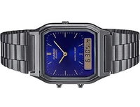 שעון יד משולב AQ-230GG-2A CASIO קסיו מושחר