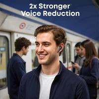 אוזניות ANC מתקדמות Soundcore Liberty 5 בצבע שחור
