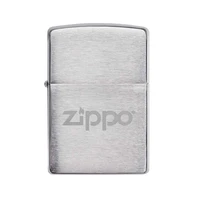 מצת זיפו כסוף ממותג+פלאסק 349098 ZIPPO