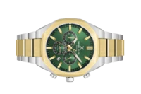 שעון יד אנלוגי Daniel Klein Exclusive DK.1.14415-6 ירוק זהב וכסף