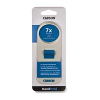 זכוכית מגדלת קומפקטית 7X CARSON SV-70.
