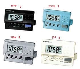 שעון מעורר דיגיטלי Casio PQ10D 8