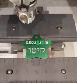 חריטה לדוגמה