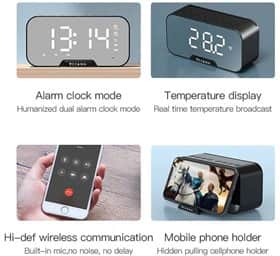 שעון מעורר רדיו חשמלי RADIO SPEAKER