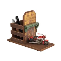 מעמד שולחני רטרו משולב עם כוס לעטים ומסגרת לתמונה 52511