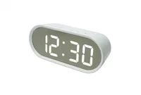 שעון מעורר לד שולחני אוולי 36443 לבן