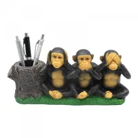 סט שלושת הקופים על כוס לעטים 5522