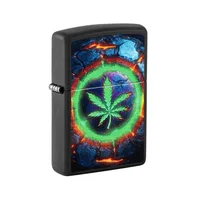 מצת זיפו עלה ירוק לאבה Lava Leaf ZIPPO 347216